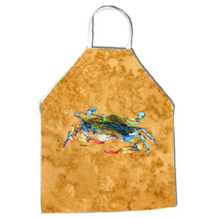 Carolines Treasures Carolines Treasures 8655APRON 27 x 31 in. Crab Apron 8655APRON